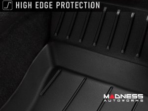 Alfa Romeo Stelvio Floor Liners - Premium 3D - OMAC - Front & Rear